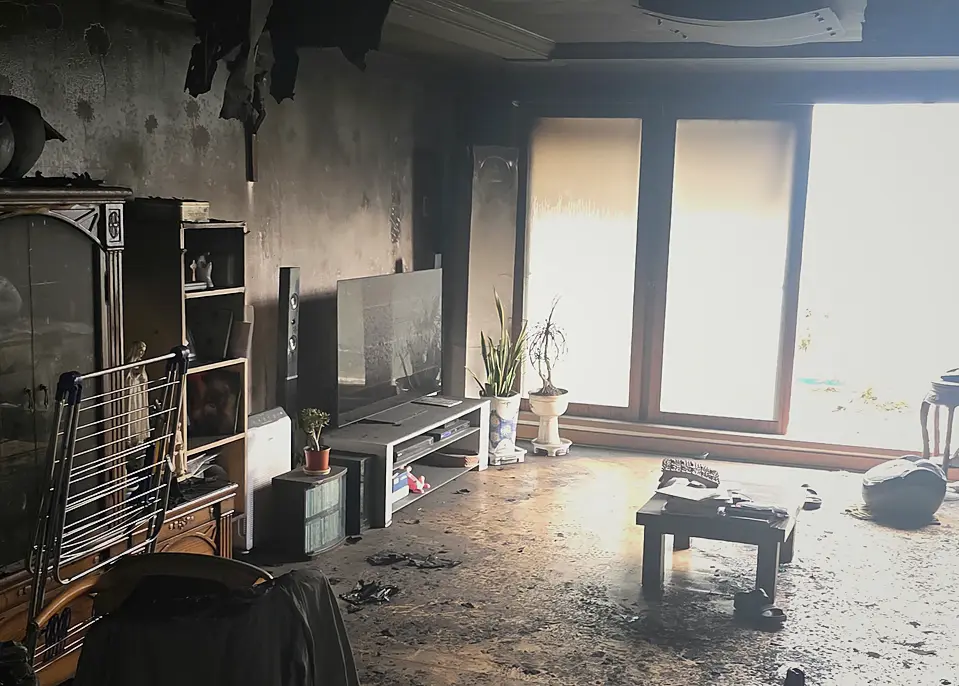 동두천 원룸 쓰레기청소 24시 화재·그을음 청소